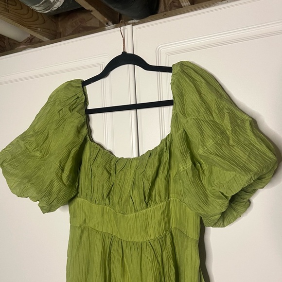 Showpo Roshina Puff Sleeve Midi Dress - Picture 4 of 12